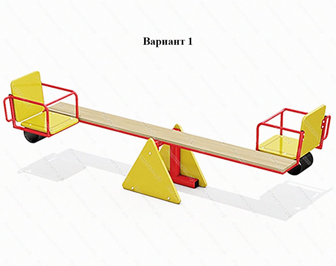 Качалка-балансир с сидушками 10248